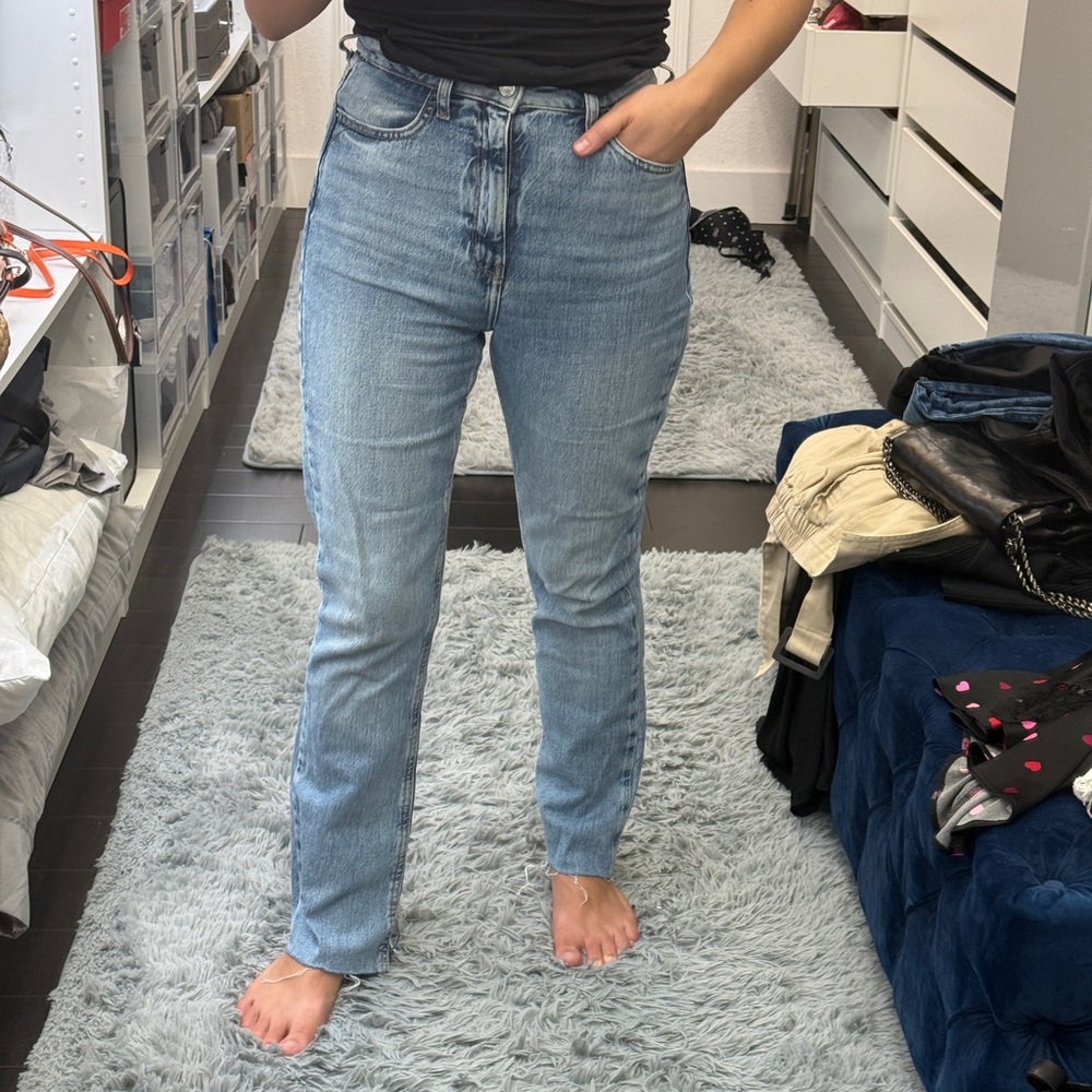 Classic Blue Women's Jeans Zara